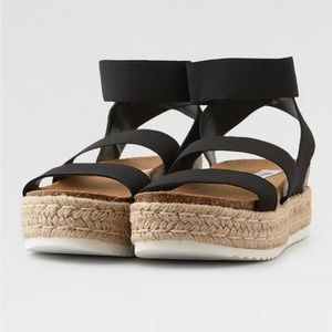 Steve Madden Kimmie Black Sandal